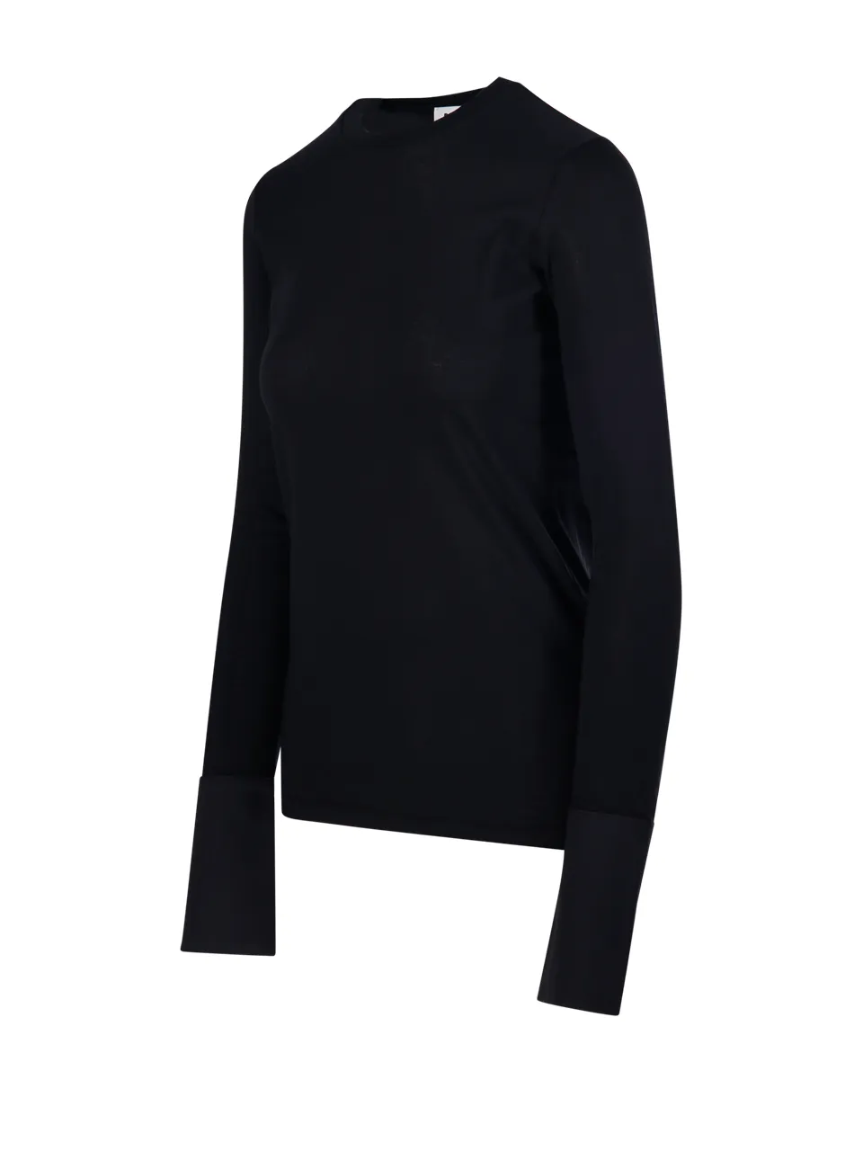 Cuff Detail Long-Sleeve Top