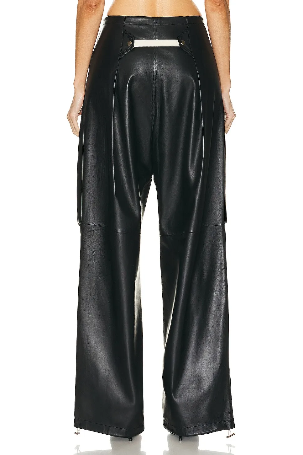 Daisy Plonge Nappa Leather Military Trousers
