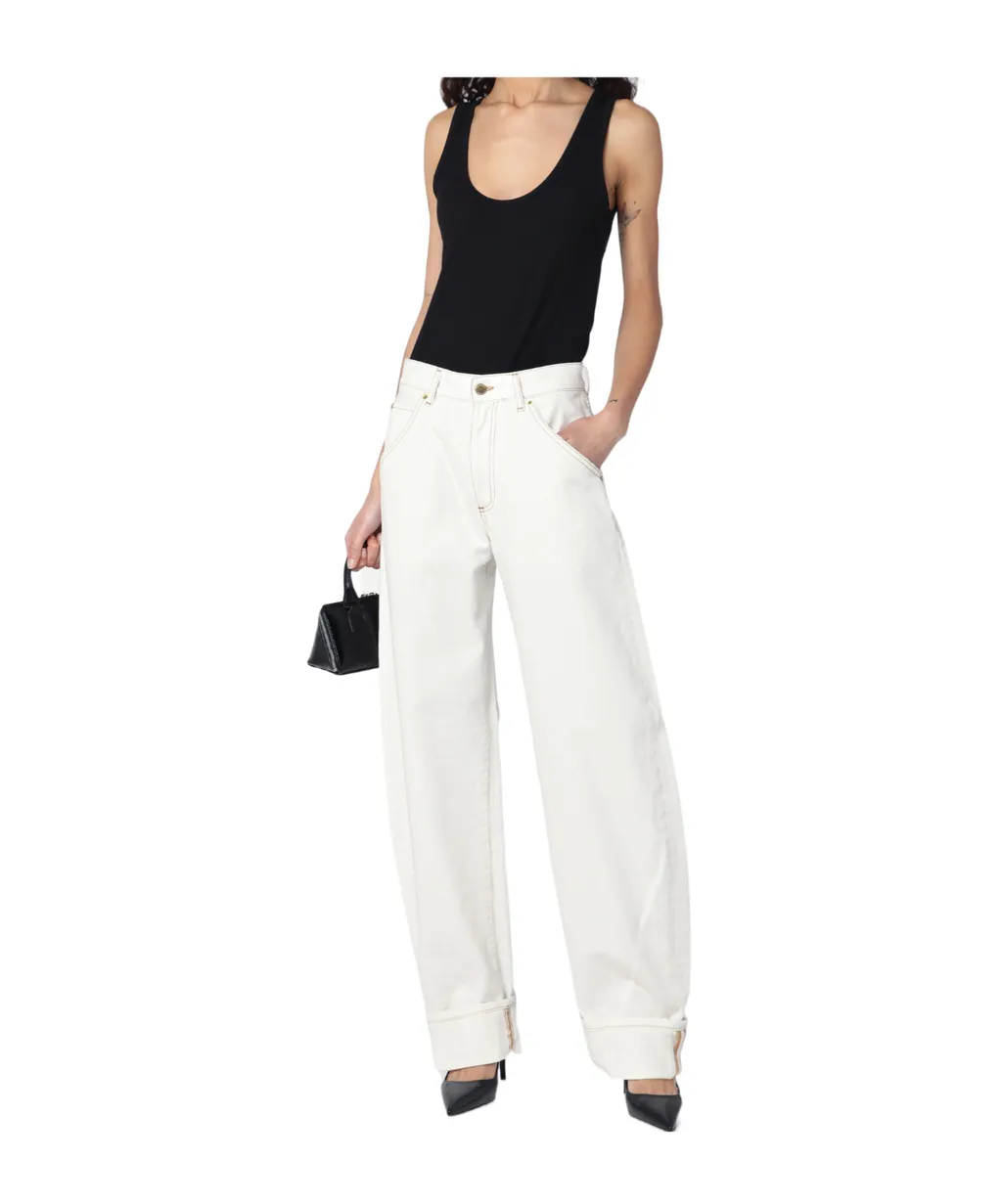 Wide-Leg Jeans