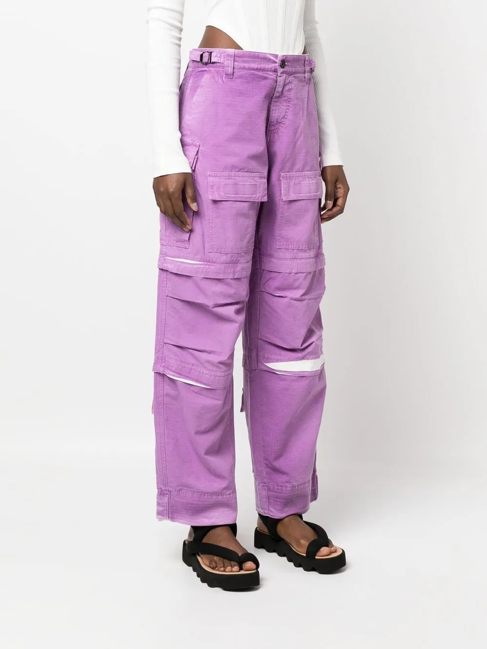 Logo Cargo Pants