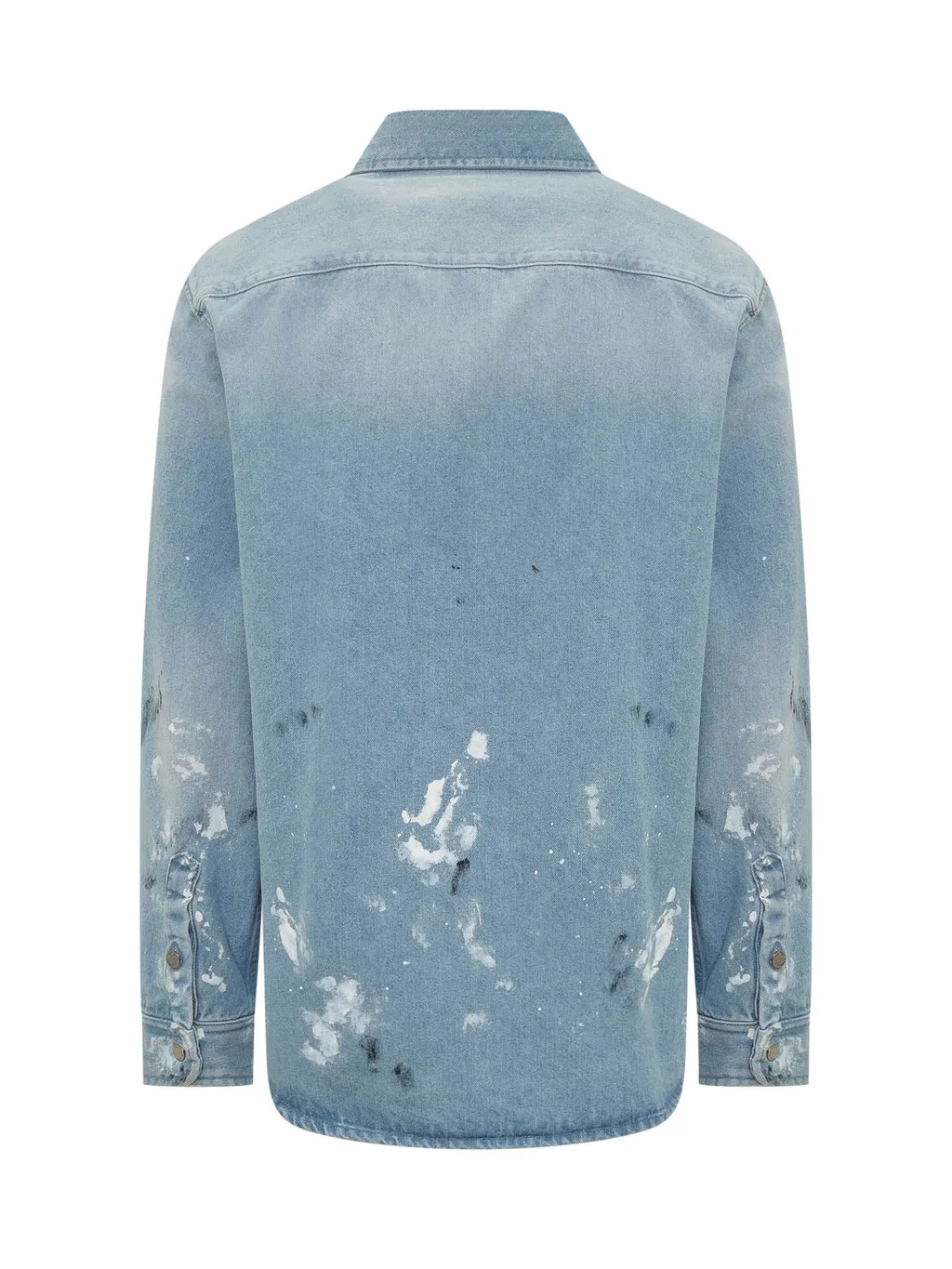 Distressed Denim Shirt