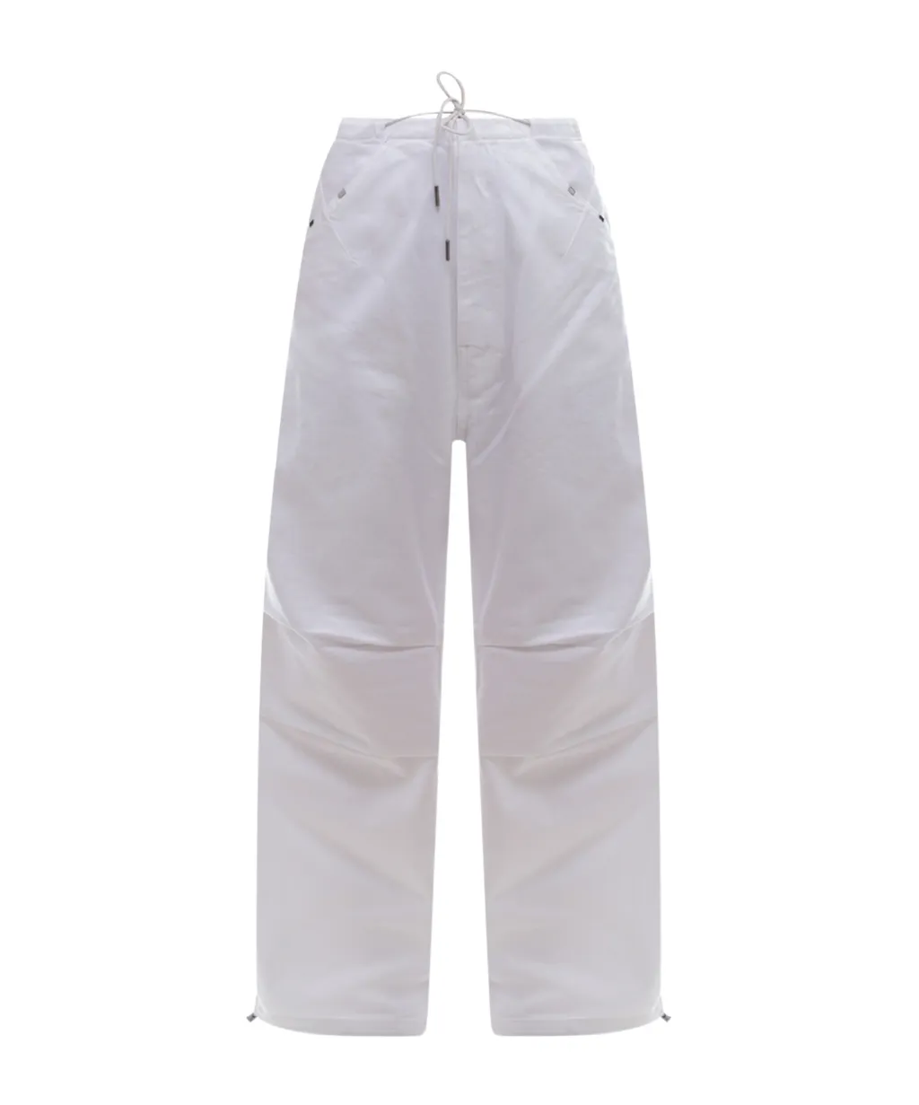 Oversize Cotton Trousers