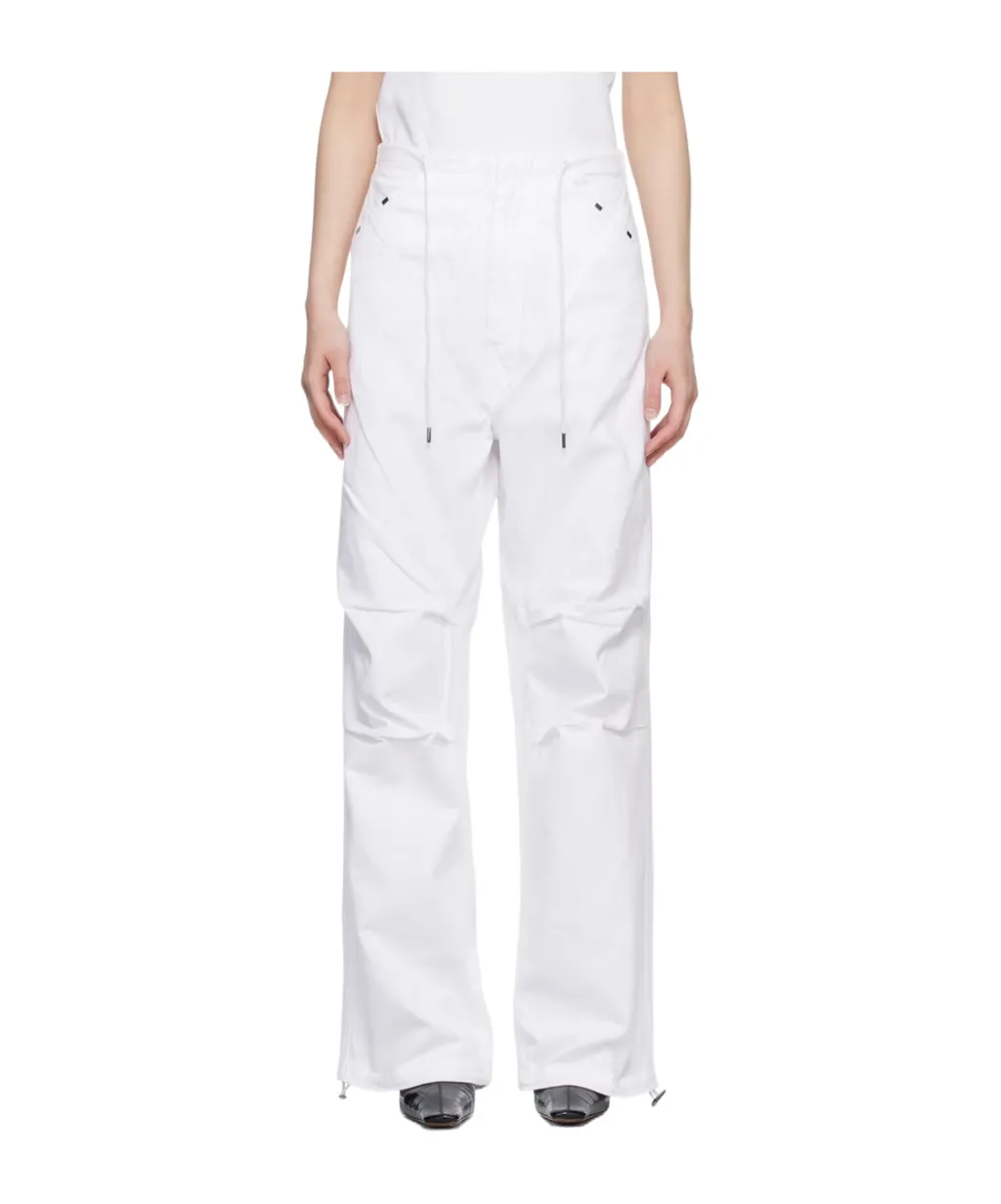 Oversize Cotton Trousers