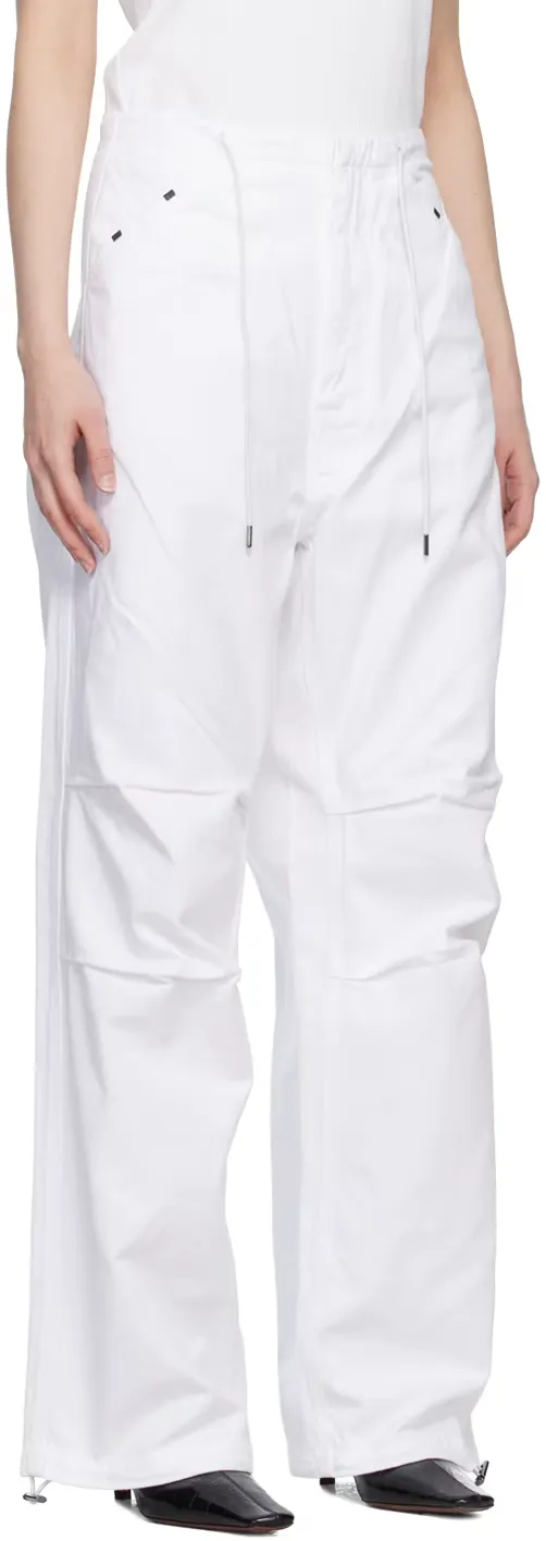 Oversize Cotton Trousers
