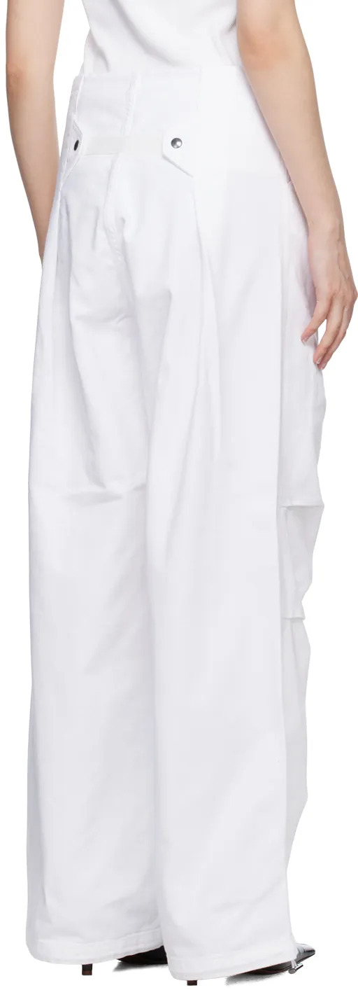 Oversize Cotton Trousers