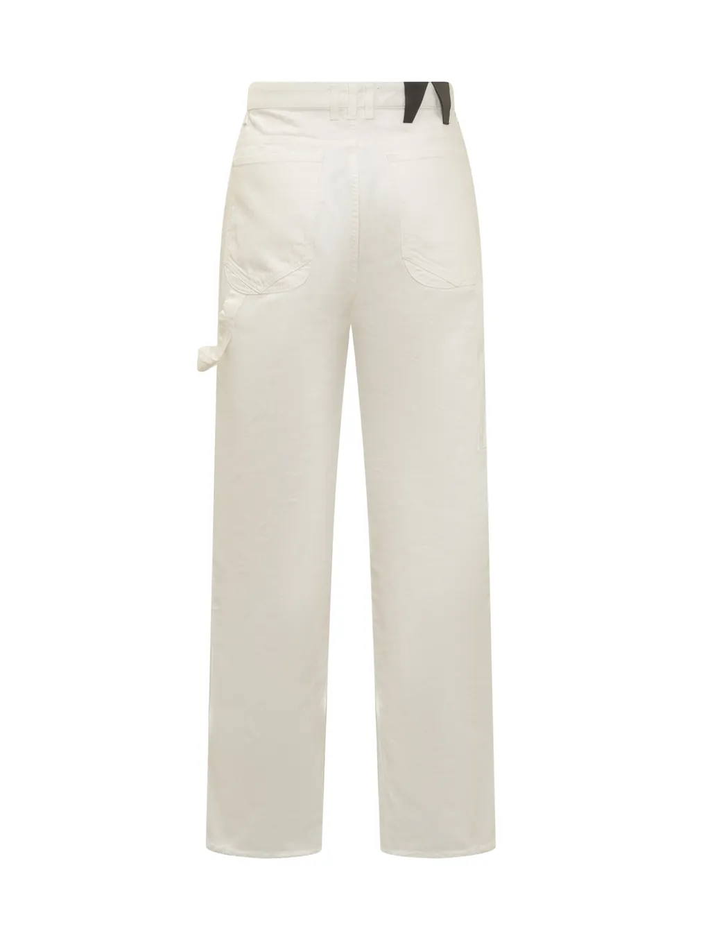 High-Waisted Straight-Leg Jeans