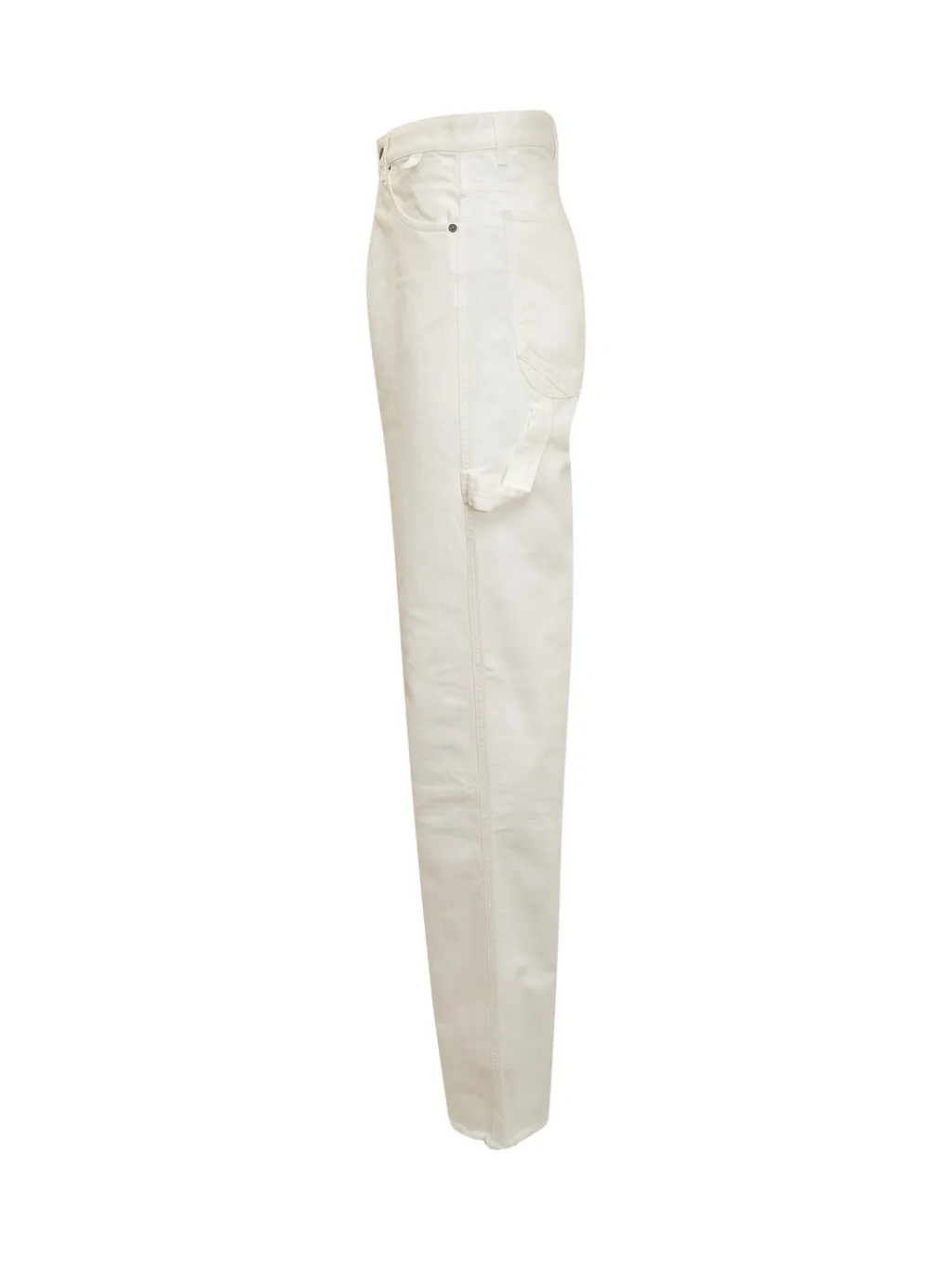 High-Waisted Straight-Leg Jeans