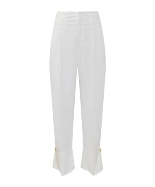Cuffed Wide Leg Pants