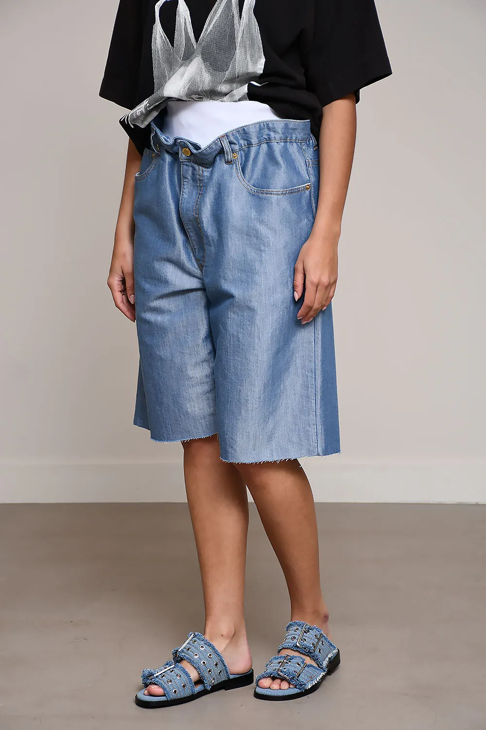 Stretch Waistband Short Pants