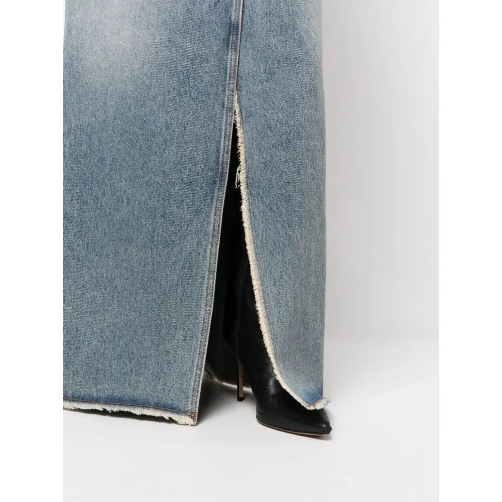 Non-Stretch Denim Skirt