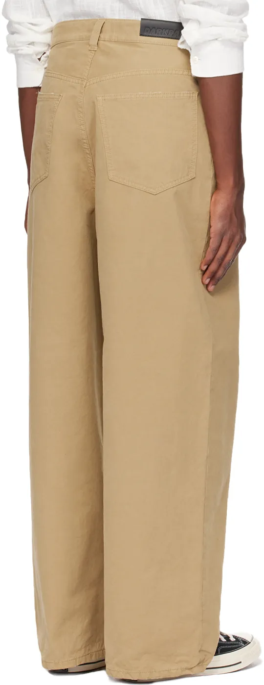 Stretchless Wide-Leg Jeans