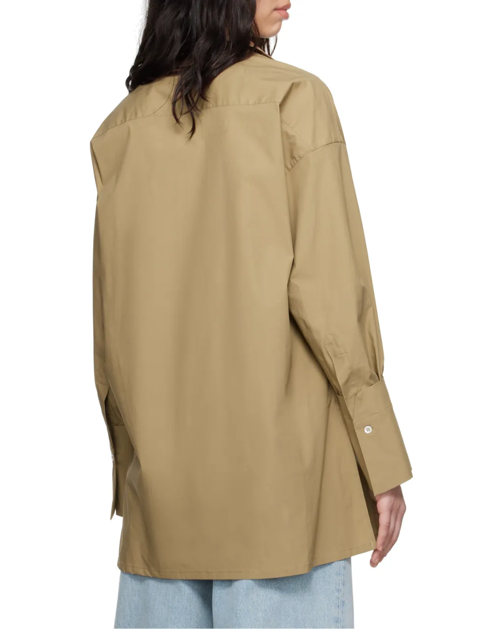 Popeline Tunic Style Shirt