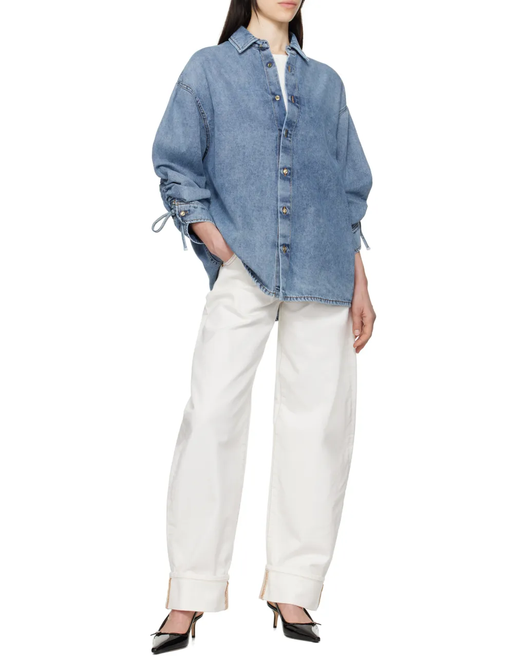 Barrel-Leg Jeans