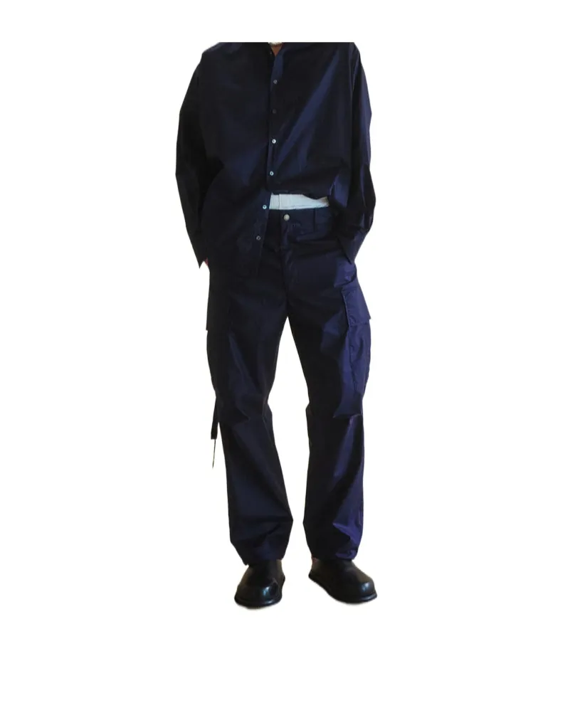 Saint Logo Patch Cargo Pants