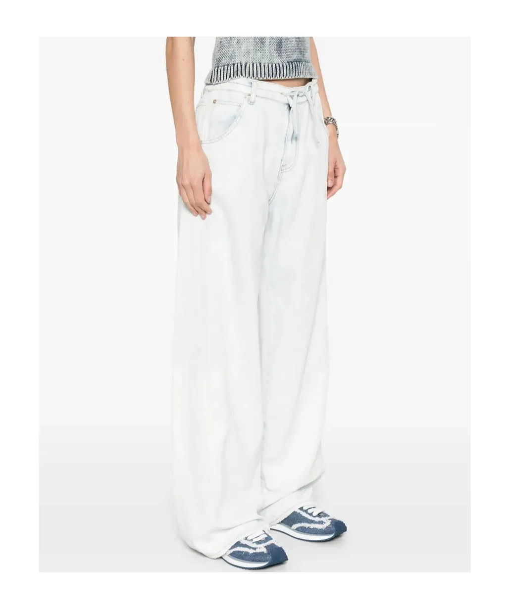 Paperbag-Waist Jeans