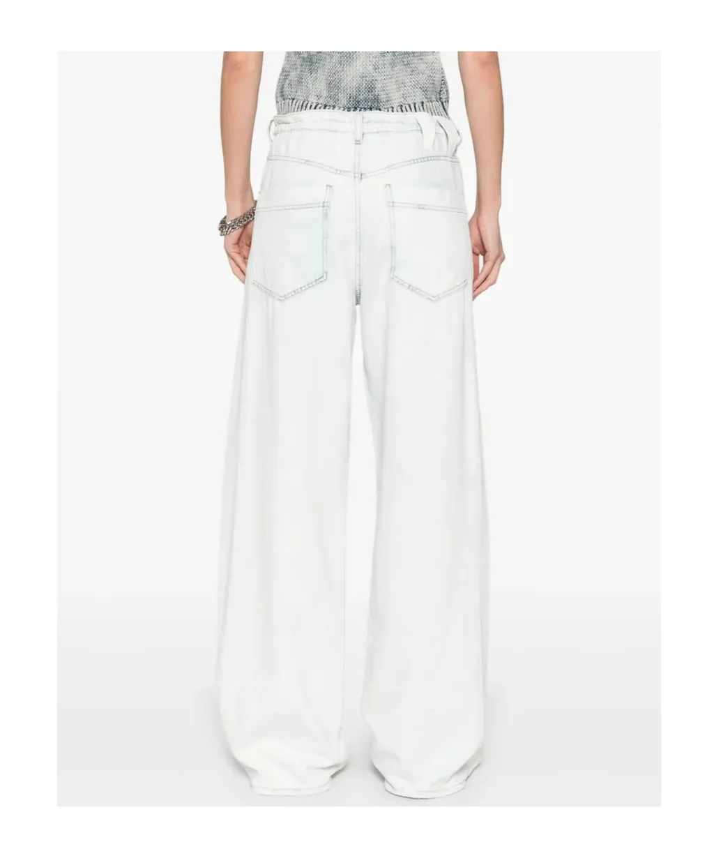 Paperbag-Waist Jeans