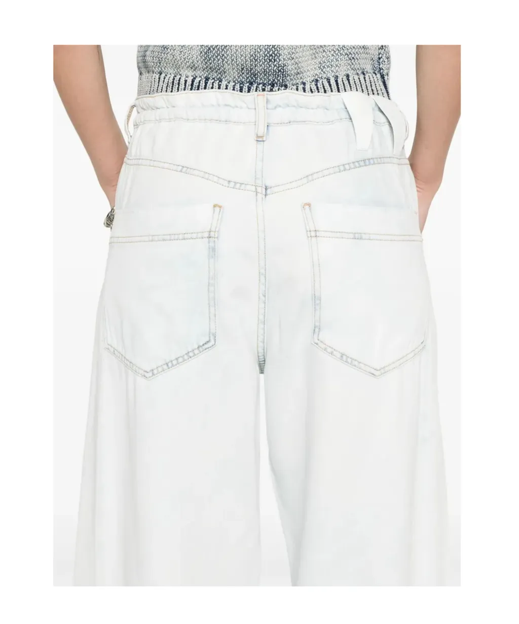 Paperbag-Waist Jeans