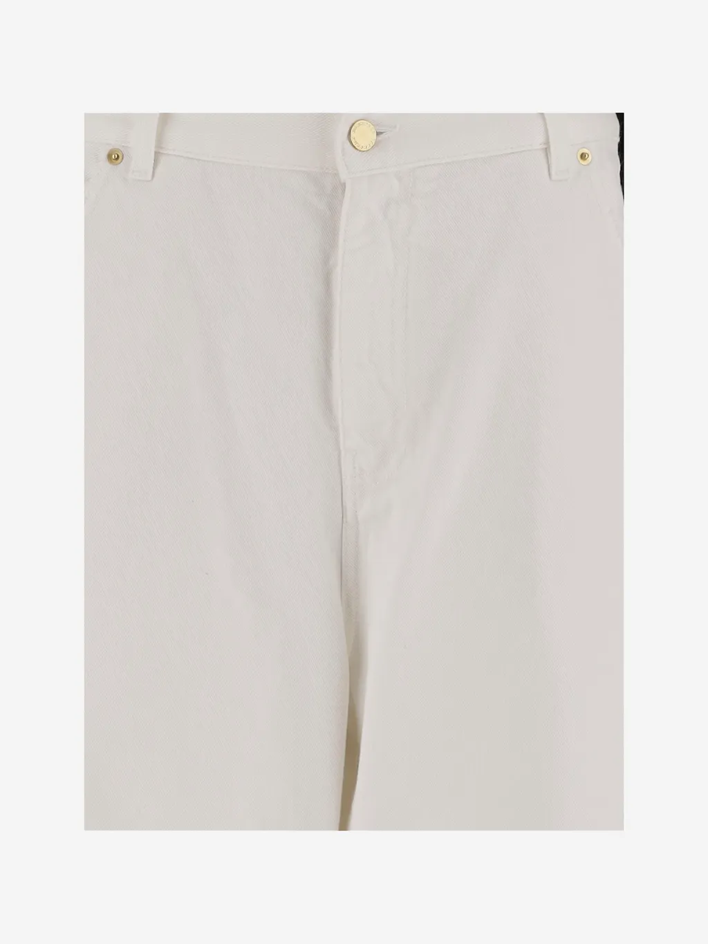 Darkpark Lisa Chain Adorned Loose Fit Carpenter Denim Jeans