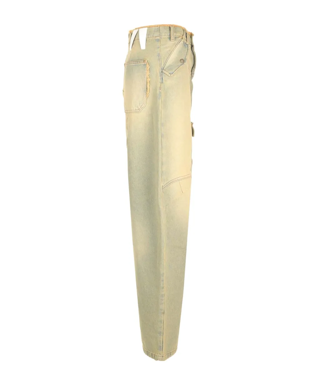 Rosalind Mid-Rise Cargo Jeans