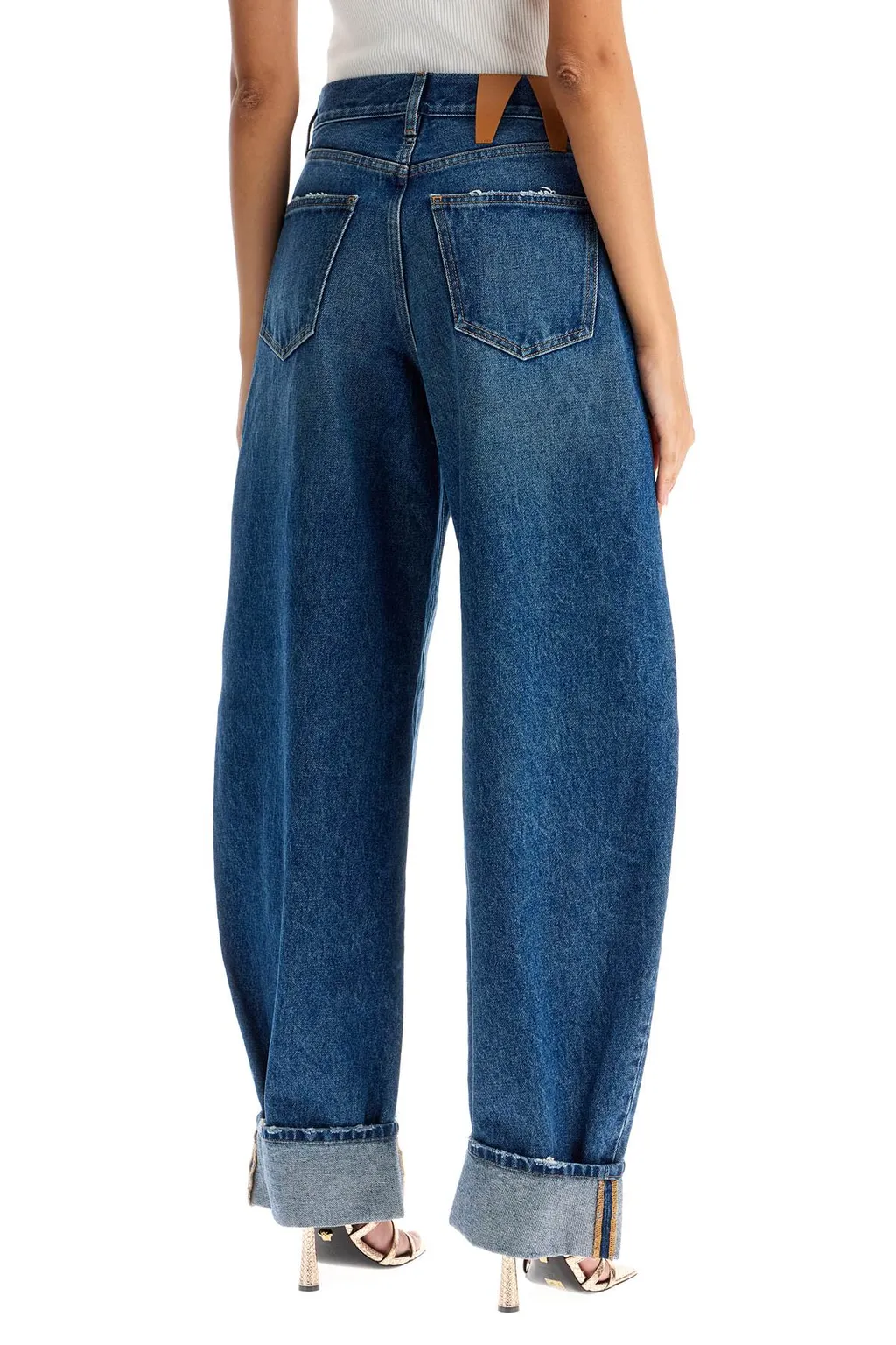 Khris Wide-Leg Denim Jeans