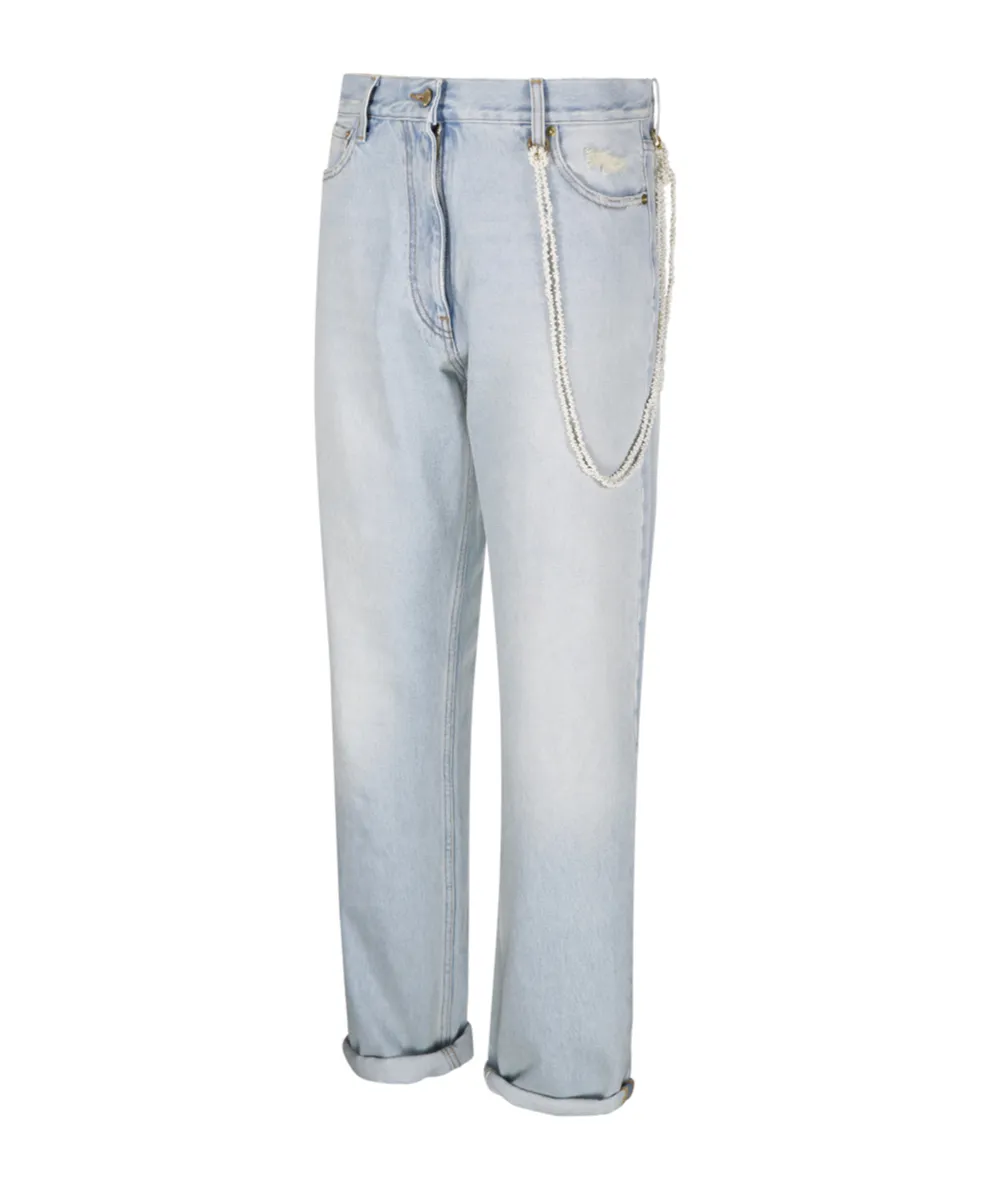 Chain Detail Jeans