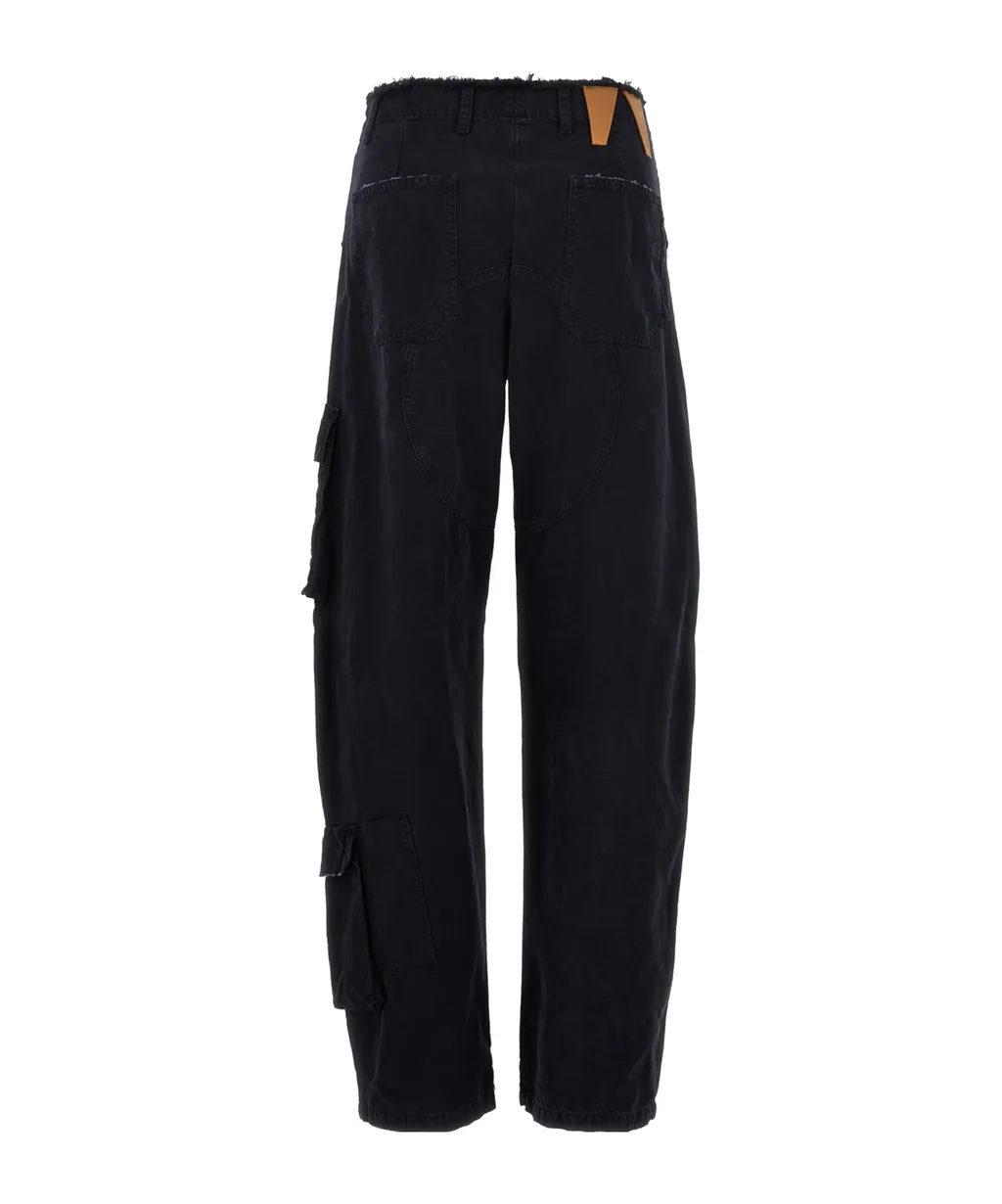 Belt-Loop Casual Pants