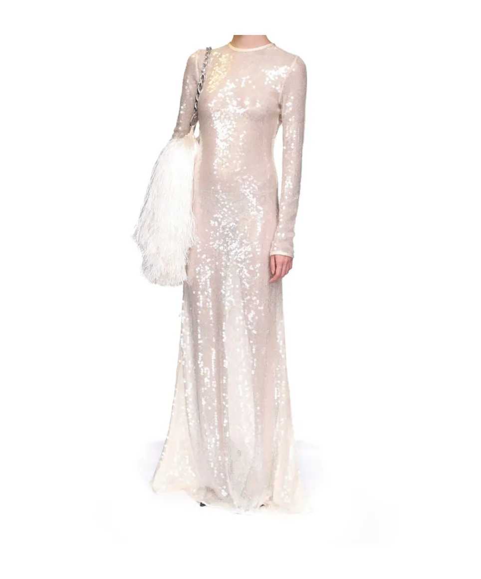 Long-Sleeved Dress