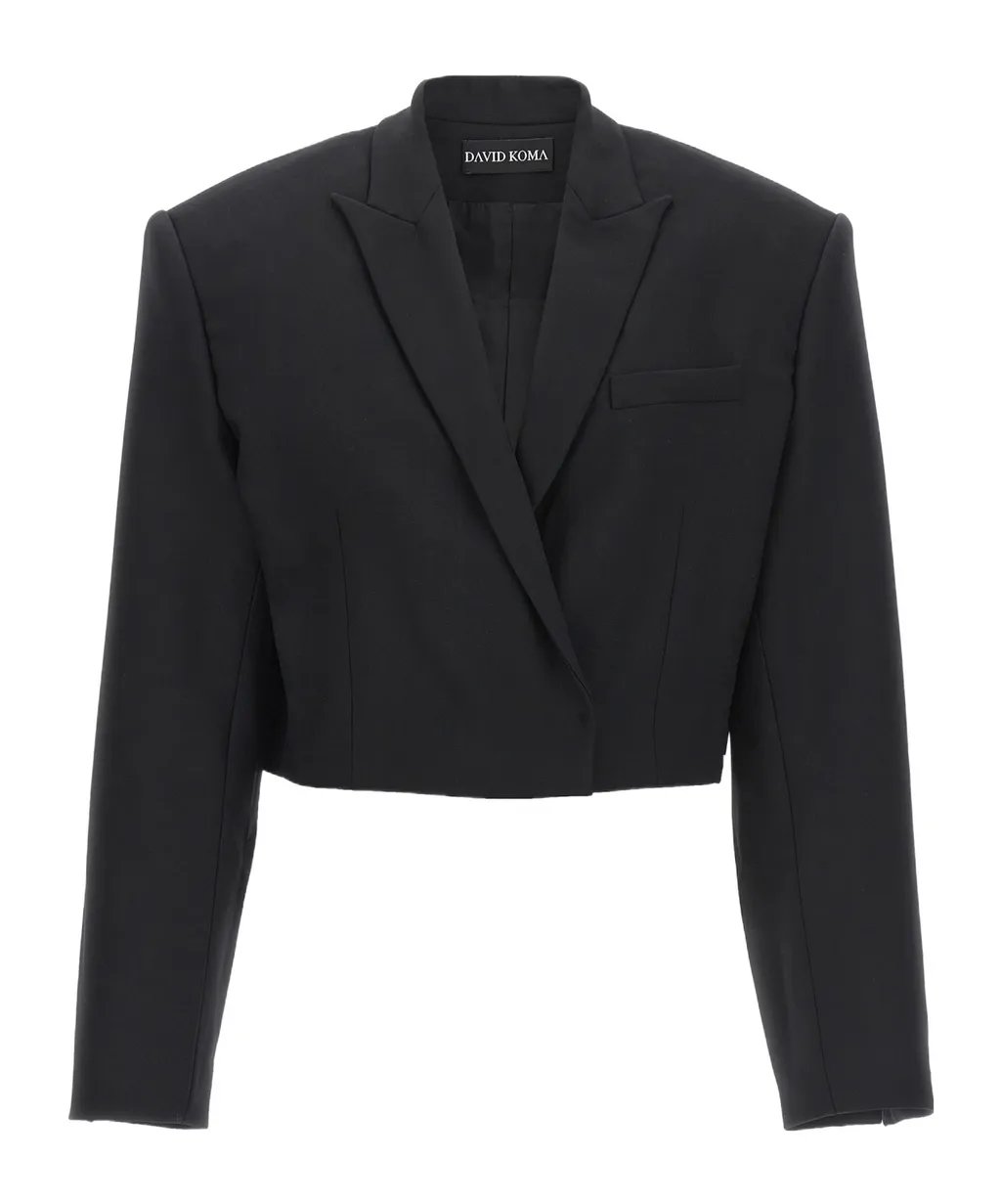 Tailored Cropped Jacket
