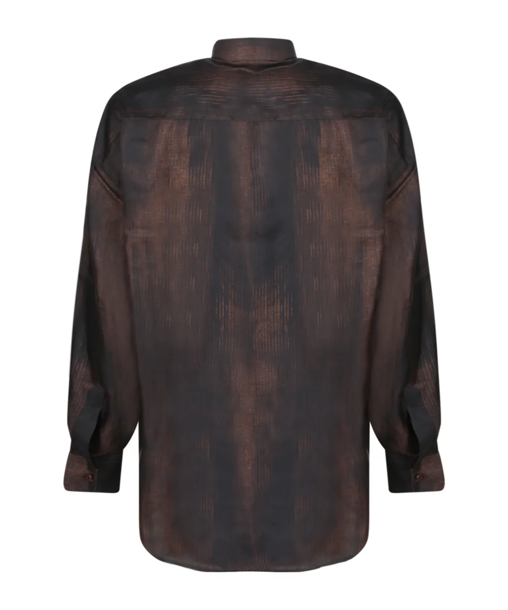Valentino Oversized Silk Shirt