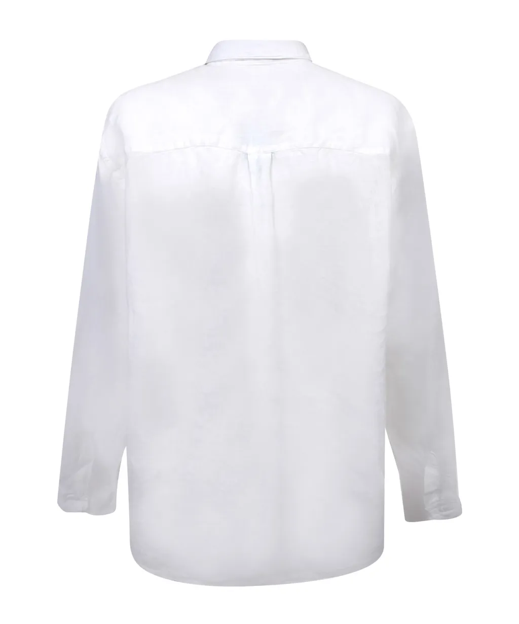 Andrea Pointed Collar Shirt