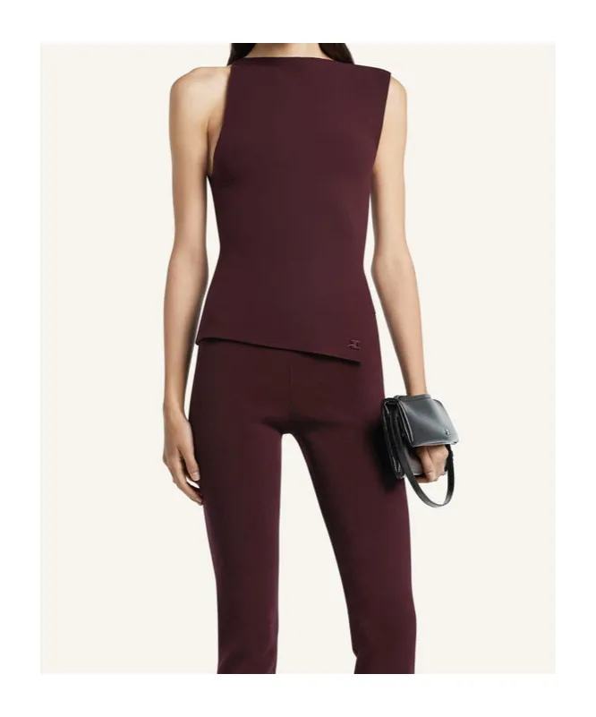 Oblique Interlock Top