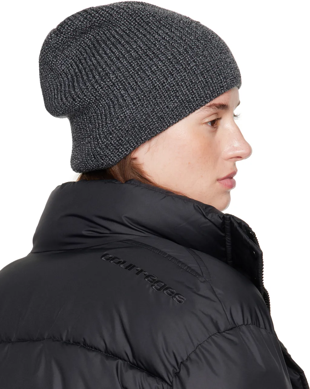 Ribbed-Knit Beanie