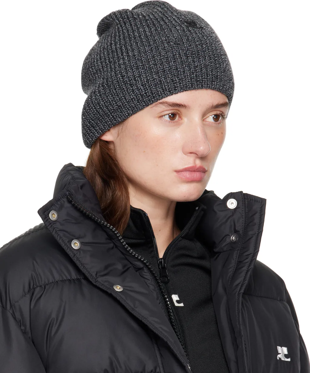 Ribbed-Knit Beanie