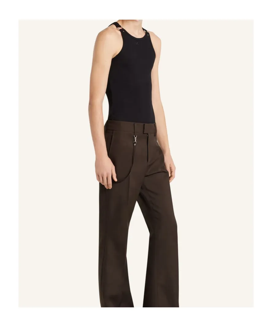 Scoop-Neck Sleeveless Tank