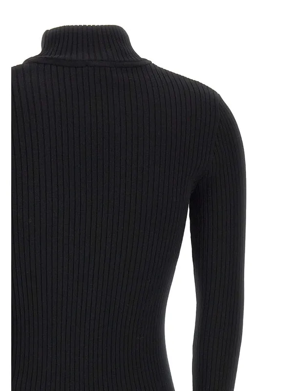 Oblique Butonned Jumper