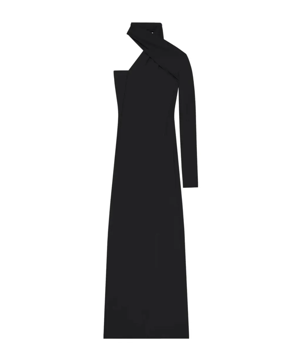 One-Shoulder Maxi Dress