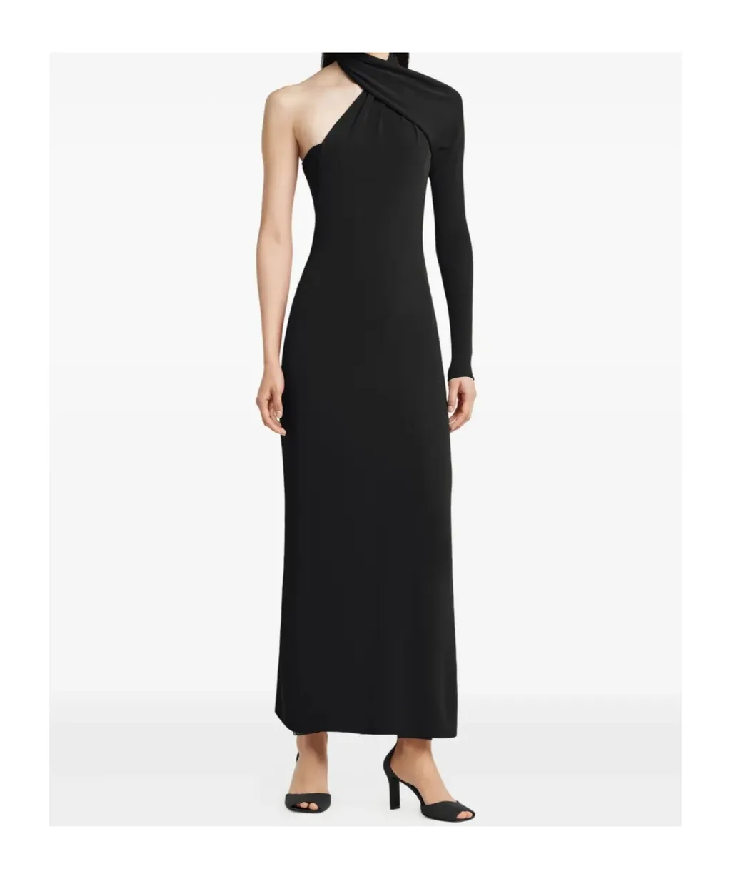 One-Shoulder Maxi Dress