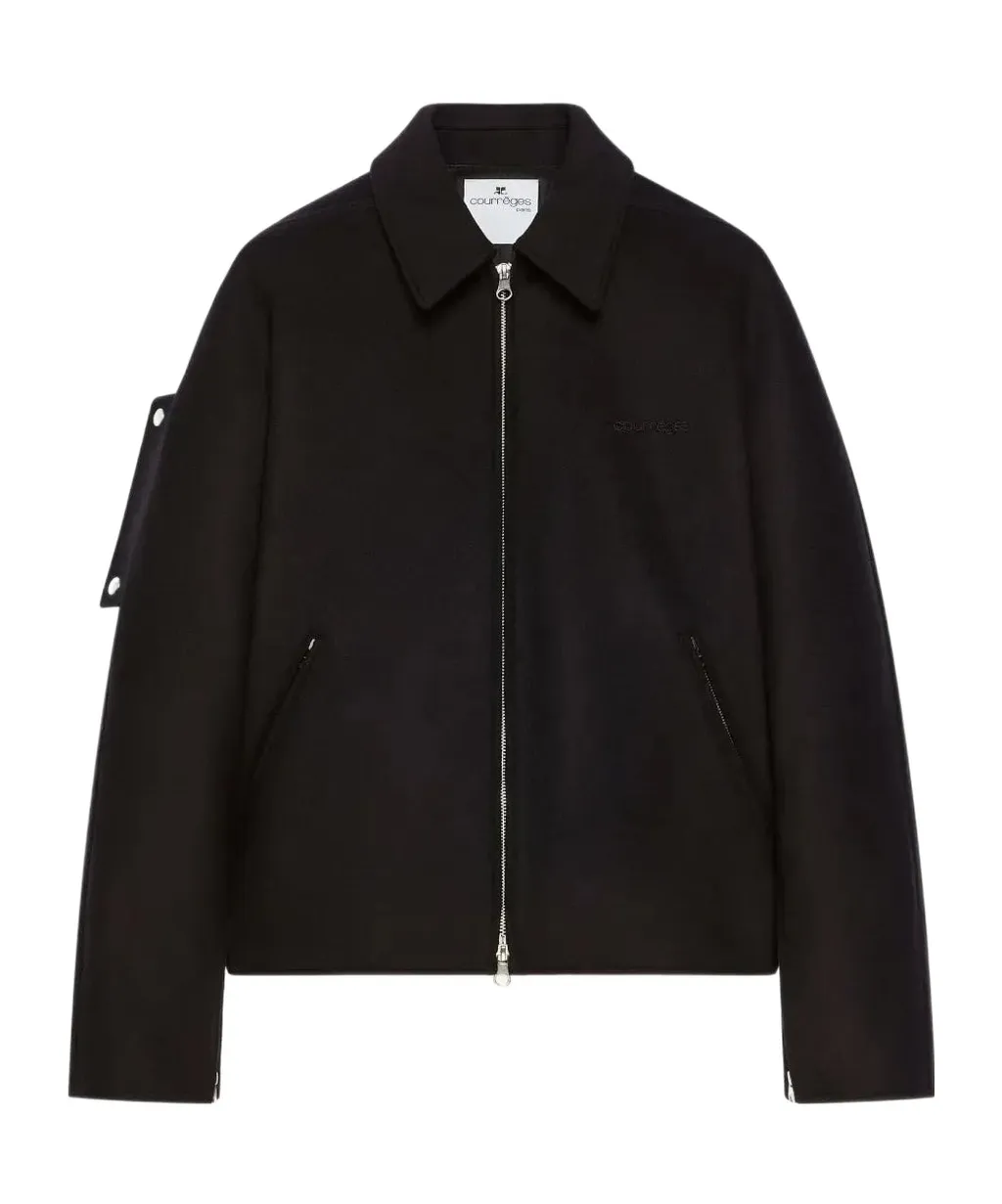 Embroidered Bomber Jacket