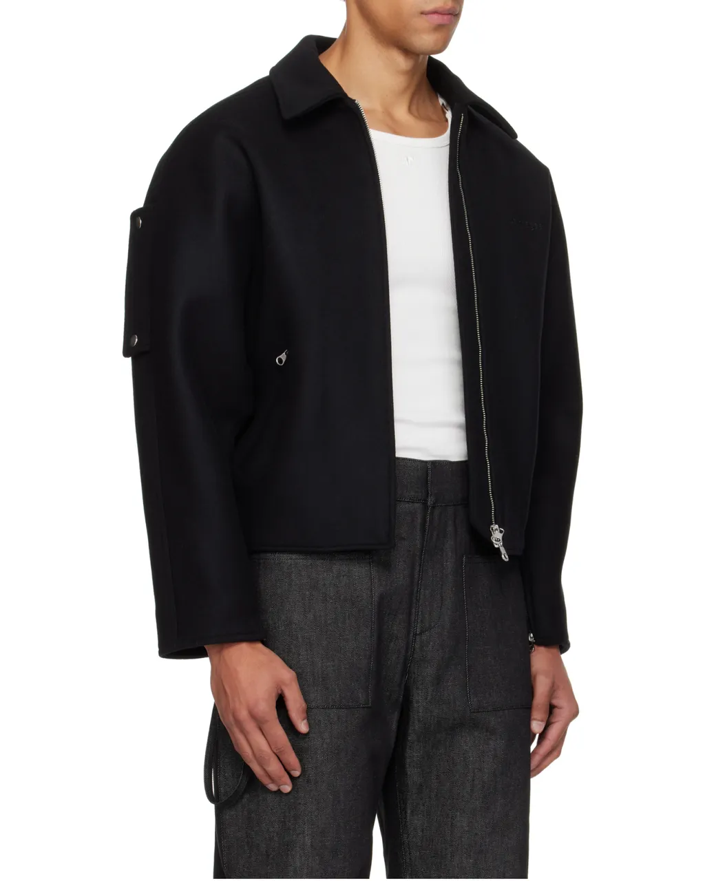 Embroidered Bomber Jacket