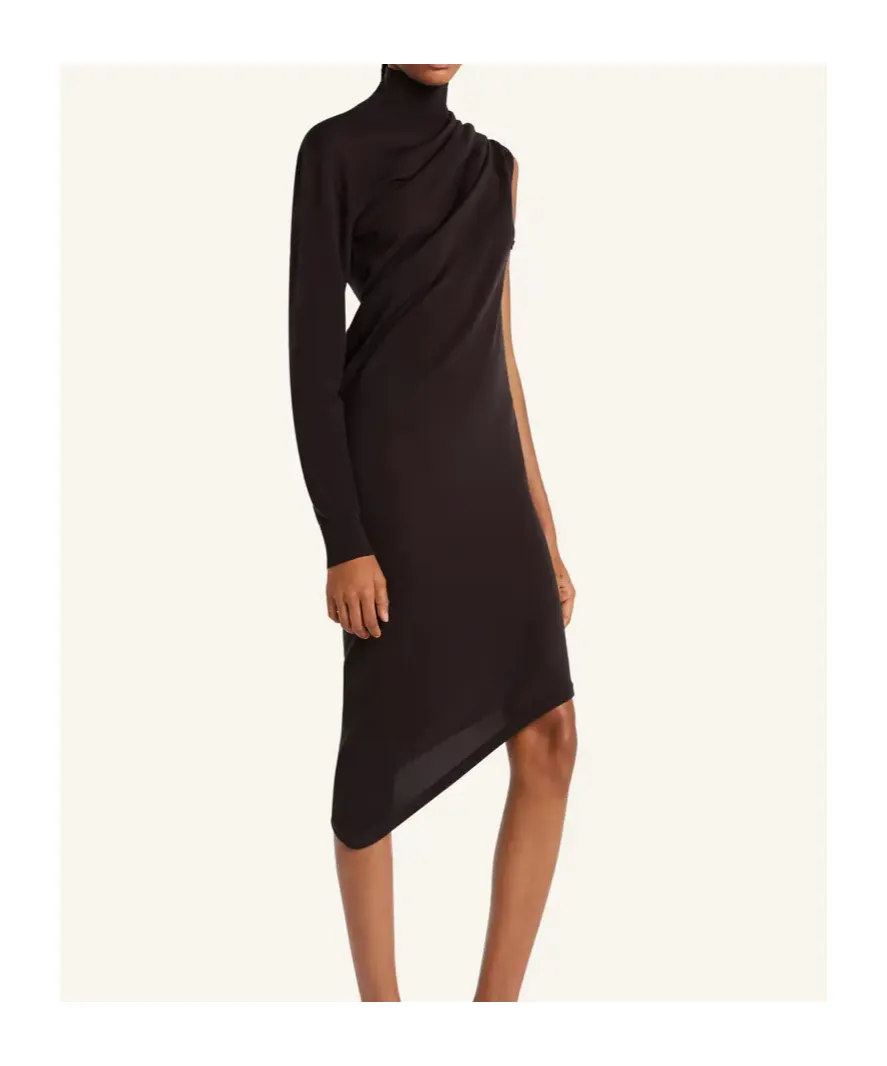 Off-Shoulder Midi Dress