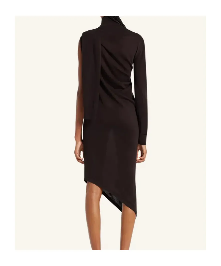 Off-Shoulder Midi Dress