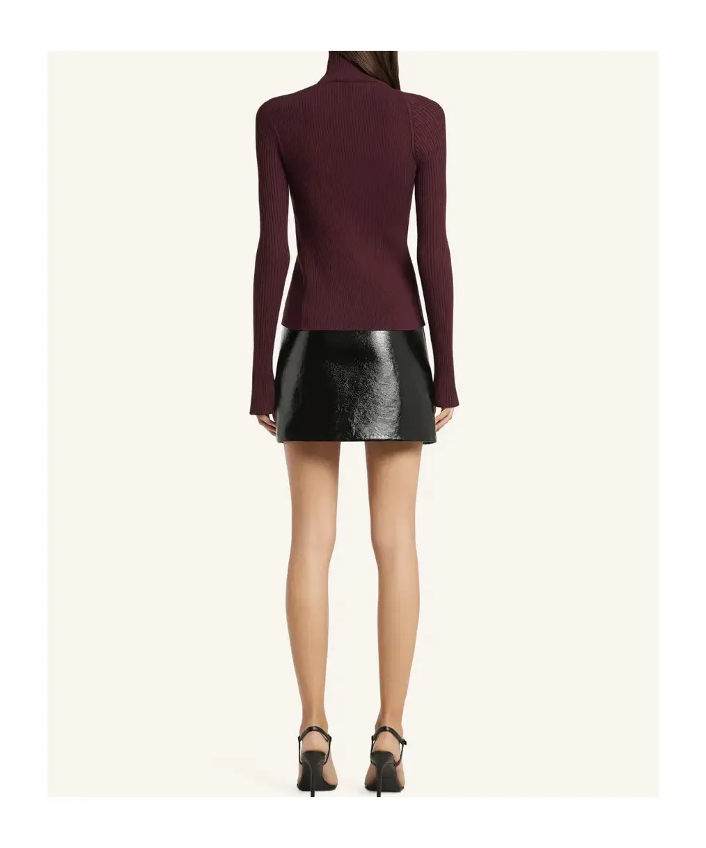 Oblique Butonned Jumper