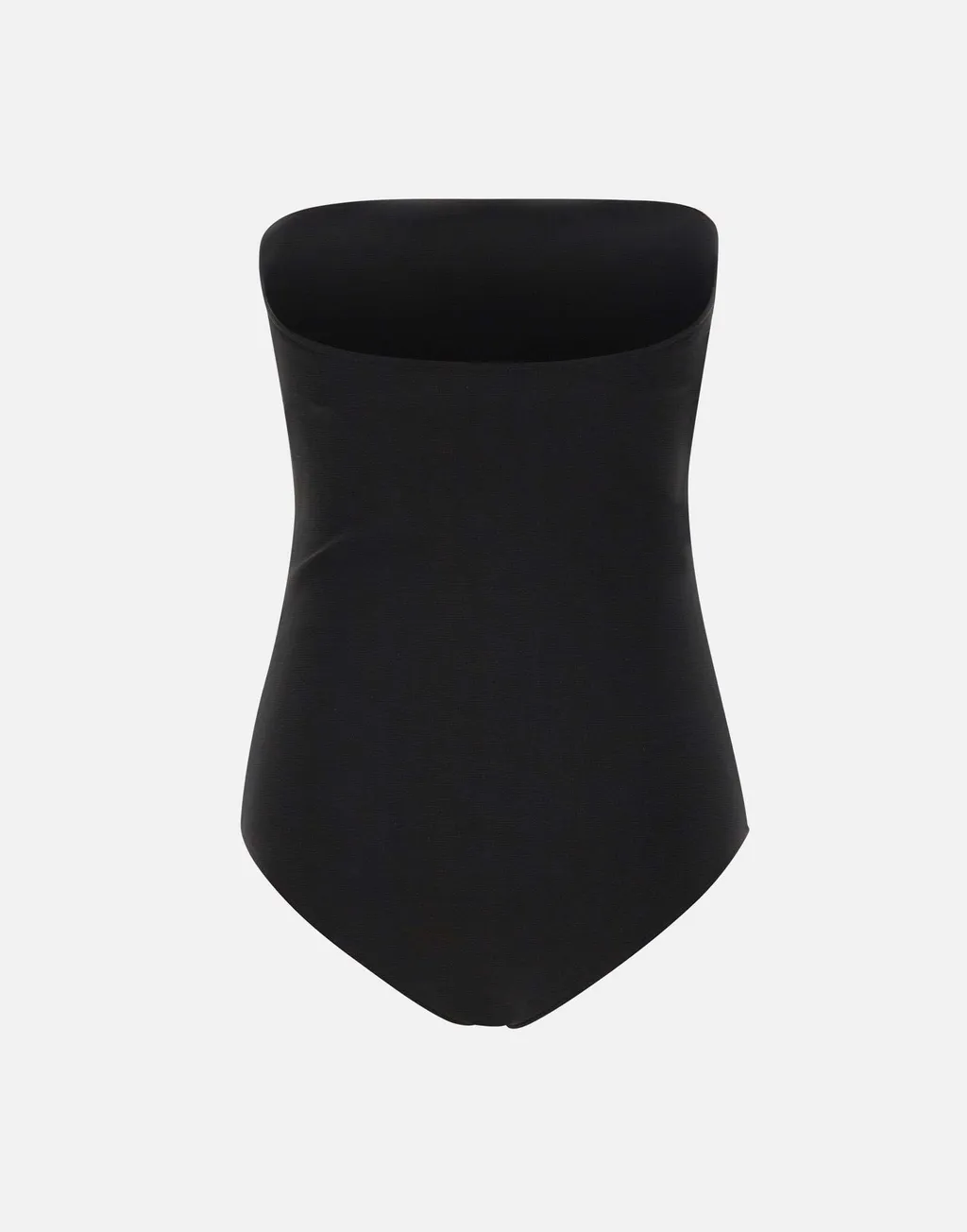 Logo-Embroidered Strapless Bodysuit