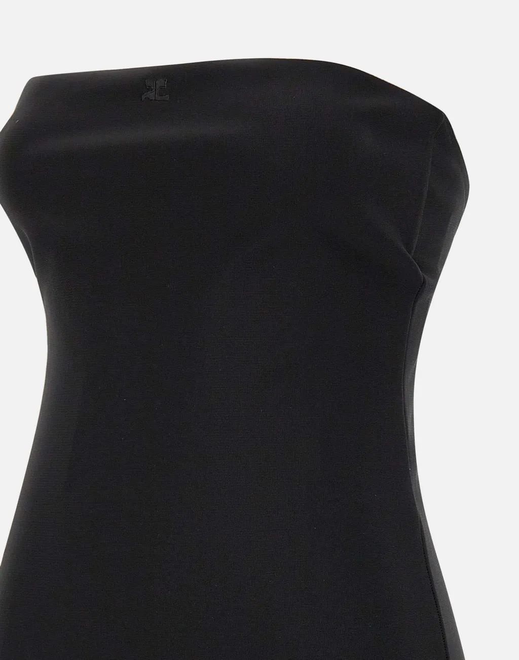 Logo-Embroidered Strapless Bodysuit