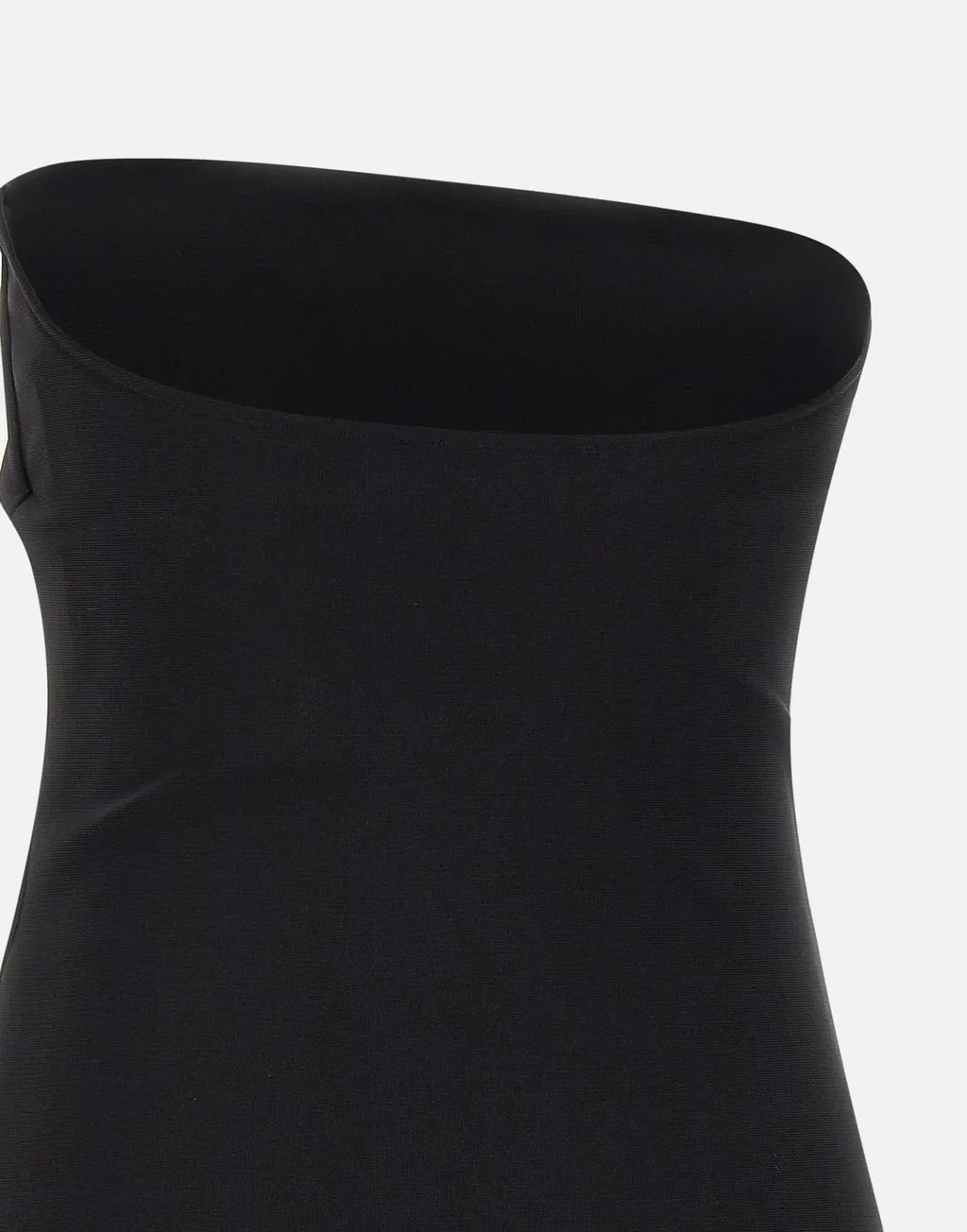 Logo-Embroidered Strapless Bodysuit