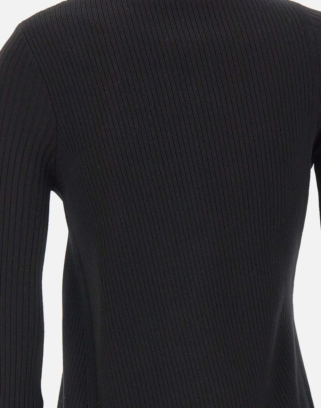 High-Neck Long-Sleeved Sweater