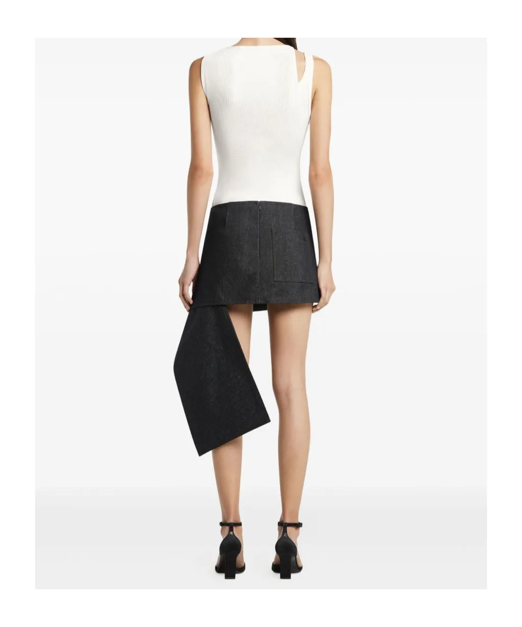 Courrges Oblique 90's Rib Top