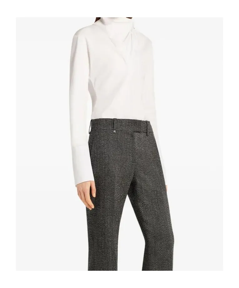 Cotton Asymmetric Blouse