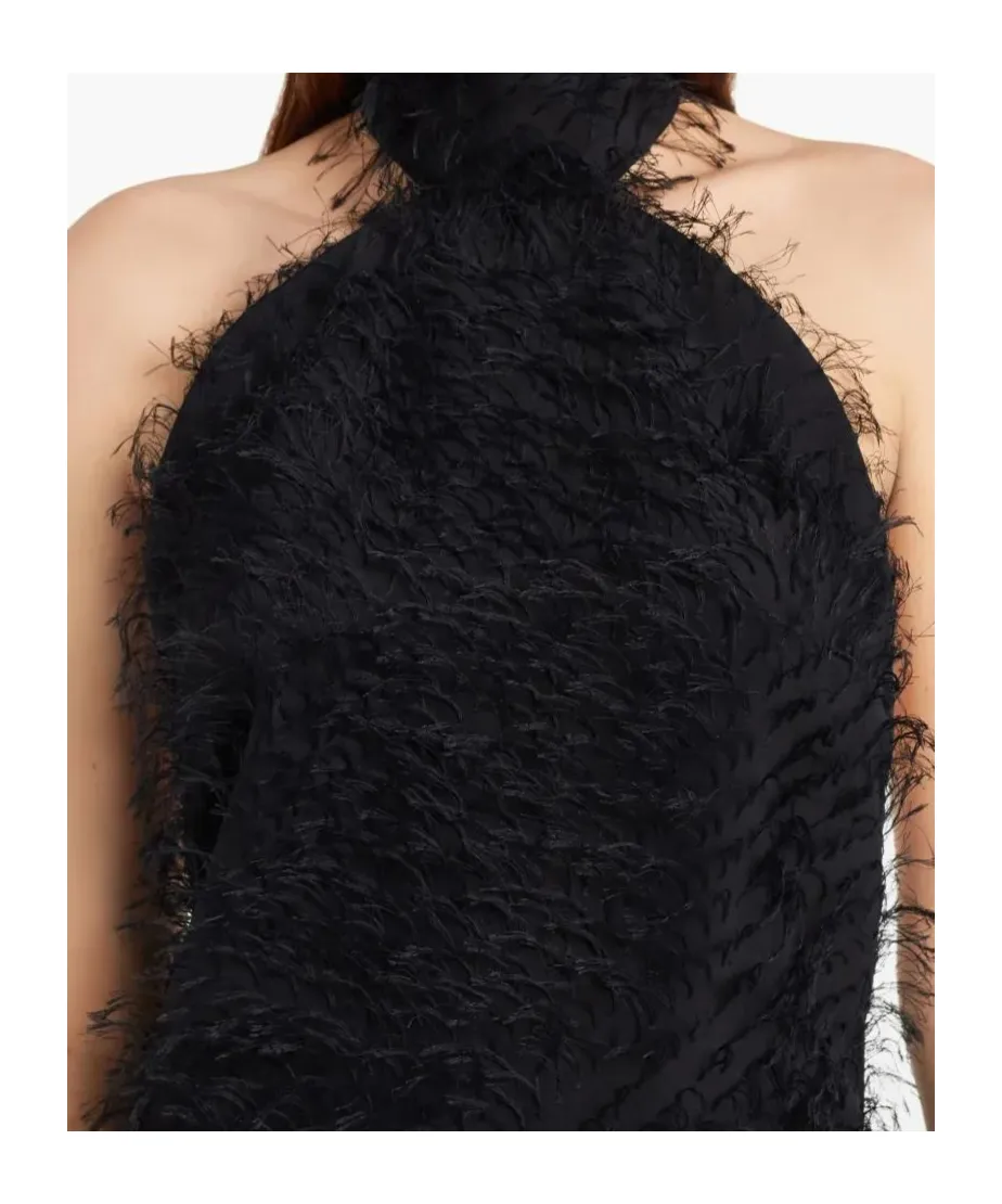 Illusion Circle Shivering Dress