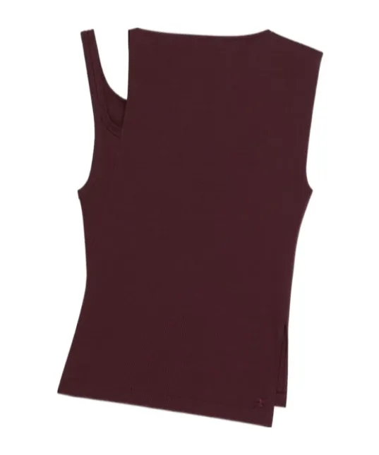 Courrges Oblique 90's Rib Top